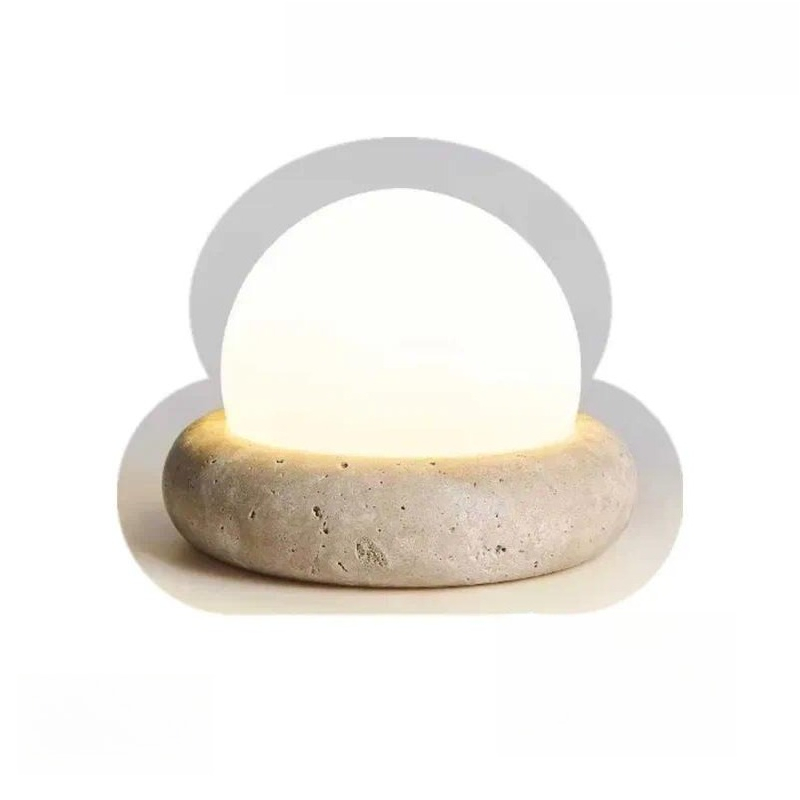 Solar Lamp - Moderne Warmweiße LED-Schreibtischlampe mit Acrylschirm, Wiederaufladbar,