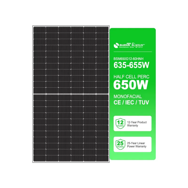 Solar Panel - Bluesun N-Typ-Solarpanel 610W 620W 630W 640W