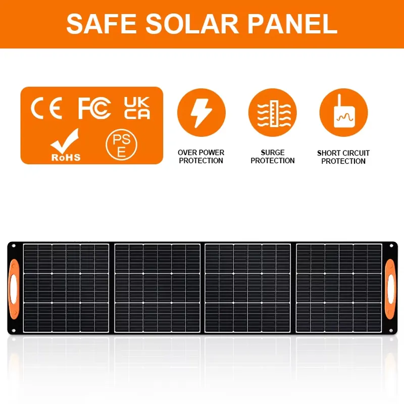 Faltbares Solarpanel 200W 18V  – Solar Panel 200W Bewertung und Preis