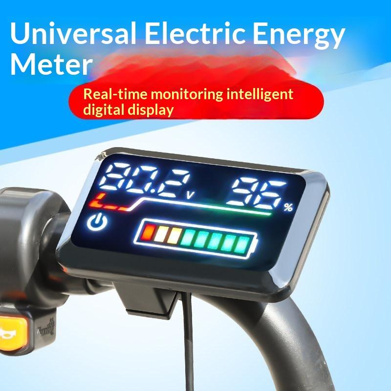 Stoßfester 48V-72V Digitaler S – Energy Monitor Meter Bewertung und Preis