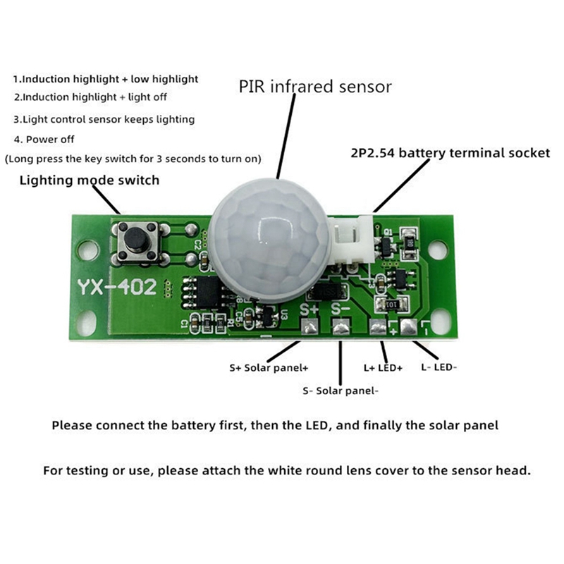 ● DIY-Sets Solar-Nachtlicht Le – Lithium Battery 12V Bewertung und Preis
