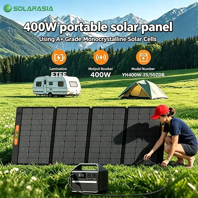 Faltbares Solarpanel 200W 300W – Portable Power Station Bewertung und Preis